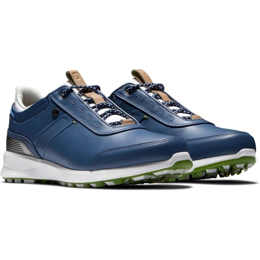 FootJoy FJ Stratos Spikeless Golf Shoes Womens 5 M Blue White Versatrax NIB